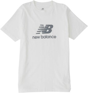 �j���[�o�����X �}���`�X�|�[�c T�V���c T�V���c 53 New Balance Stacked Logo �V���[�g�X���[�uT�V���c MT41502 WT �z���C�g �����Y
