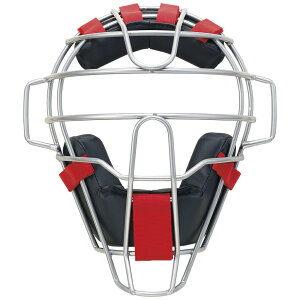 エスエスケイ プロテクター用品 その他プロテクター用品 軟式用マスク(M・A・B号球対応) CNM2400CS (9670)シルバーグレー×ネイビー マスクバンド(レッド) メンズ・ユニセックス