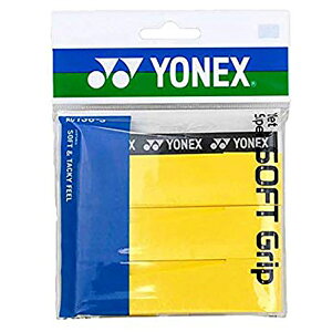 ヨネックス ラケット ラケットアクセサリー ウェットスーパーソフトグリップ AC1363 (004)イエロー