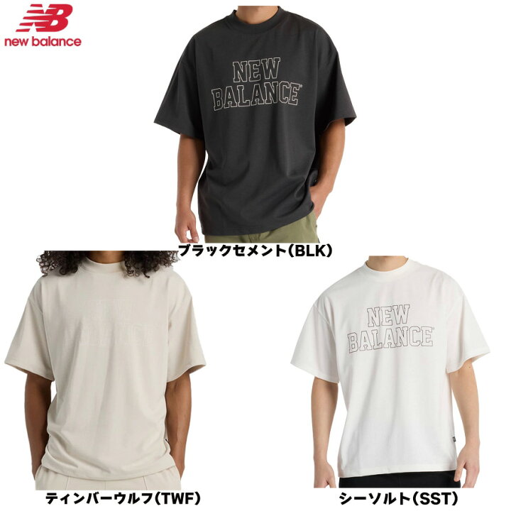 楽天市場】ニューバランス 半袖Tシャツ オーバーサイズズド ショート 