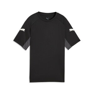 �v�[�} �E�F�A T�V���c IndiviLIGA SS�V���c Jr 660961 (01)PUMA Black-PUMA Red-Gray Echo �W���j�A