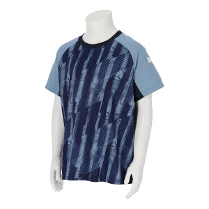 �v�[�} �E�F�A T�V���c IndiviLIGA Graphic SS�V���c Jr 660967 (06)PUMA Navy-PUMA White-Zen Blue �W���j�A