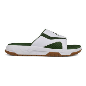 �j���[�o�����X �V���[�Y �X�|�[�c�J�W���A���V���[�Y 200 Premium v3 Slide Sandal M200379D (00)WHITE/GREEN �����Y�E���j�Z�b�N�X