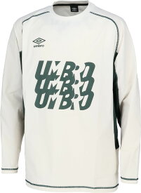 アンブロ サッカー プラクティスシャツ ゲームシャツ・パンツ 【THE THIRD by UMBRO】長袖フィールテックプラクティスシャツ UF6SLS51M OW00 オフホワイト メンズ
