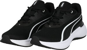 �v�[�} �E�F���l�X �V���[�Y �V���[�Y SOFTRIDE EXO 31172201 PUMA Black-PUMA White ���j�Z�b�N�X