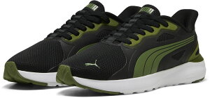 �v�[�} �}���`�X�|�[�c �V���[�Y �V���[�Y SOFTRIDE �R�X�~�b�N ST EASE IN 40263209 PUMA Black-Olive Green ���j�Z�b�N�X