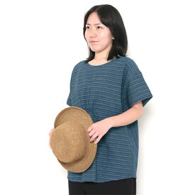 【数量限定】 【送料無料】宮田織物 ことん 夏木立 ショートチュニック レディース 女性 春夏秋 日本製 半袖 綿100％ ブルー　イエロー 青 黄色