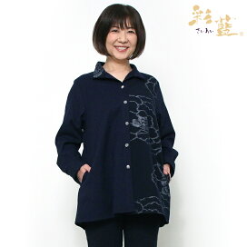 楽天市場】 婦人服ブランド【彩藍（さいあい）】 : 和木綿の宮田織物