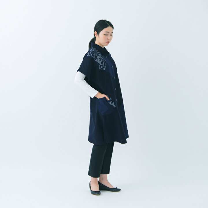 楽天市場】宮田織物 彩藍 暦 こよみ ロングベスト レディース 女性 春 