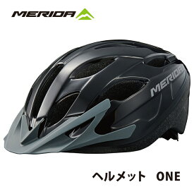 ヘルメット ONE MERIDA メリダ 自転車 バイク バイザー 取り外し可能 長時間着用 疲れにくい 軽量 シングルインモールド ダイヤル式 フィット ぴったり 人間工学 デザイン 15個 通気孔 通気性 快適 安心安全 頭部保護 怪我防止 ロードバイク MTB クロスバイク ユニセックス