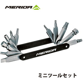 ミニツールセット MERIDA メリダ 11点 アーレンキー 六角レンチ ドライバー トルクスレンチ コンパクト ミニサイズ 持ち運び 収納 トラブル対応 安心安全