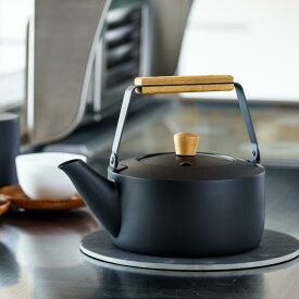 宮崎製作所　茶き　くろいろケトル　1.5L/2.0L　CHA-11/CHA-12　マットブラック　やかん　ケトル　直火IH対応　日本製　燕三条　メーカー直送
