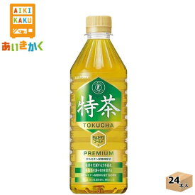 【自動販売機用】【特定保健用食品】サントリー 伊右衛門 いえもん 特茶 500ml ペットボトル 24本 1ケース【賞味期限:2024年7月】