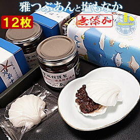 塩 もなか 雅 つぶあん と 塩もなか 12枚（6組） 無添加 お歳暮 ギフト 送料無料 のし対応 スイーツ 雅小豆 高級 北海道十勝産小豆 銅釜直火炊き 最中 もなか モナカ つぶあん ツブアン 粒餡 あんこ アンコ 小豆 あずき 和菓子 プレゼント 御歳暮