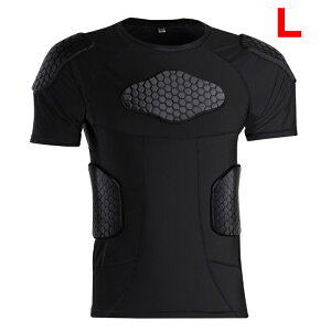 サッカーゴールキーパーウェア 丸首 スポーツ GK インナー ウエア プロテクター メンズ バスケットボール ラグビー スノーボード 上半身