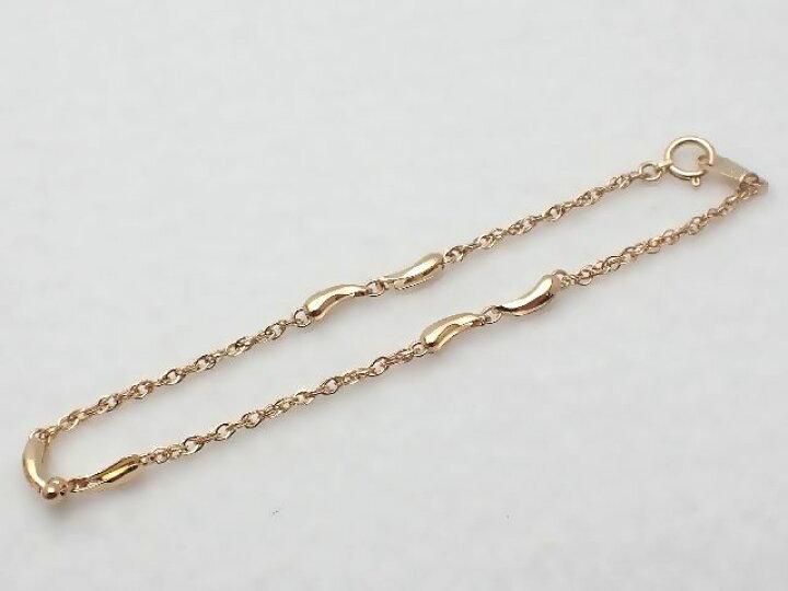 楽天市場】【新品仕上げ済】K18 デザインブレスレット／ジュエリーマキ 