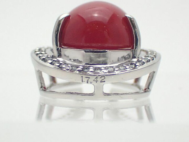 楽天市場】【新品仕上げ済】Pt900 サンゴペンダント／サンゴ17.42ct 