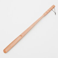 【5%クーポン配布中 15日まで】 天然木製 靴べら ブナの木 ロング靴べら 白木 70cm おしゃれ 靴ベラ くつ…
