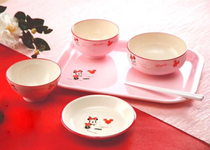 楽天市場 Disney ミニー お食い初め膳 S6p バルーン ディズニー ミニーマウス ベビー食器セット 6点セット 出産祝い 食器 食い初め膳 お食い初め膳 ベビー キッズ 子供 離乳食 男の子 女の子 日本製 国産 曲げわっぱと漆器 みよし漆器本舗