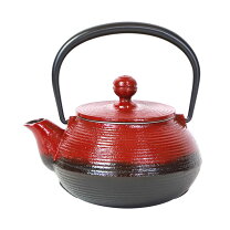 楽天市場】南部鉄器 岩鋳（カラーレッド）（茶道具・湯呑・急須 