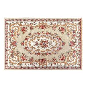 【ポイント3倍 10/30限定】 洗える玄関マット ゴブラン織 シェニールマット 60×90cm 風水 ボルドー すべり止め 長方形 室内 屋内 アンティーク調 ヨーロピアン 北欧 絨毯 ラグ マット クラシッ