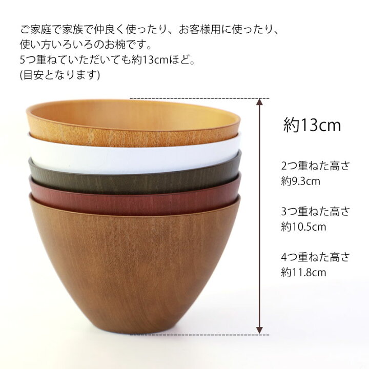 楽天市場】【50枚限定50%クーポン 1日20時〜】 お椀 5個セット 送料 