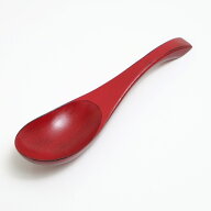 【10％クーポン 9/25まで】レンゲ 漆塗り 天然木製 15.5cm 根来 レンゲスプーン れんげ 蓮華 おしゃれ シ…