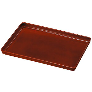 【最大300円クーポン 27日9:59まで】 紀州塗り 尺4寸 長手盆 両面春慶塗 お盆 トレー トレイ おぼん 日本製 国産