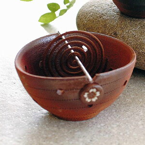 彩小花香鉢 大 (お香は付属しません) お香 香立て 香鉢 手作り 手造り 【20251029】