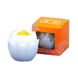 蓮花ローソク 白 ニホンローソク 長時間ローソク 停電用 災害用にも 【20251027】