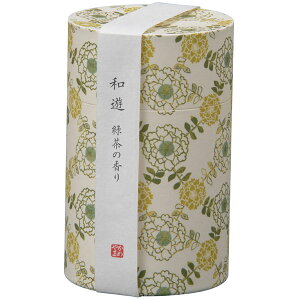 和遊 緑茶の香り わゆう ミニ寸線香 カメヤマ ミニ線香 微煙 微香 【20251027】