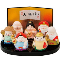 楽天市場】七福神セット 置物（素材（インテリア）陶器・磁器）の通販