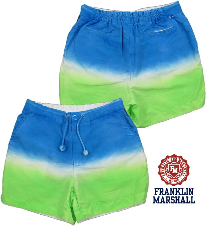 楽天市場 Franklin Marshall フランクリンマーシャル Beachwear サーフトランクス 海水パンツ Academy Blue アカデミーブルー Bwua9022s14 ストリートファッションmiyoshiya