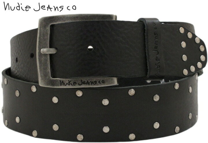 楽天市場】Nudie Jeans co/ヌーディージーンズ STEVESSON BELT STUDS 
