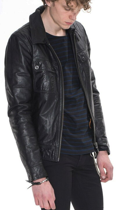 楽天市場】Nudie Jeans co/ヌーディージーンズ“HEATH” LEATHER JACKET 