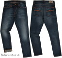 Nudie Jeans co/ヌーディージーンズ LEAN DEAN/リーンディーン TRUE HUSTLE(トゥルーハッスル) 12.5oz. comfort stretch denimストレッチ・スキニーデニムパンツ