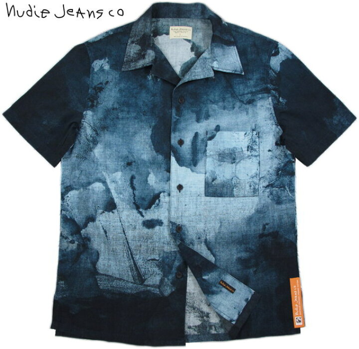 楽天市場】Nudie Jeans co/ヌーディージーンズ BRANDON SMUDGE PRINT 