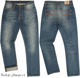 Nudie Jeans co/ヌーディージーンズ DUDE DAN/デュードダン WORN WELL COMF(ウォーンウェルコンフ) 12.5oz. comfort stretch denimストレッチ・レギュラーフィットジーンズ
