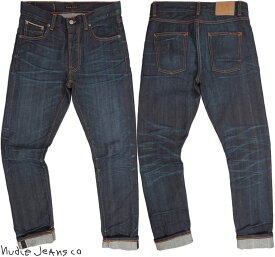 Nudie Jeans co/ヌーディージーンズ LEAN DEAN/リーンディーン DARK SELVAGE(ダークセルヴィッチ) 12.5 OZ. JAPANESE COMFORT STRETCH SELVAGE DENIM