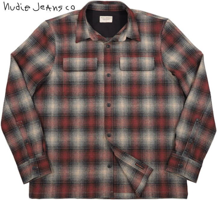 楽天市場】Nudie Jeans/ヌーディージーンズ STEN SHADOW CHECK WOOL 