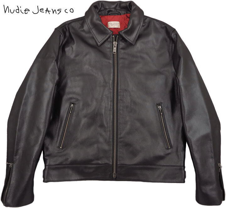 楽天市場】Nudie Jeans/ヌーディージーンズ“EDDY” LEATHER JACKET 