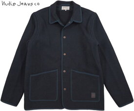 Nudie Jeans/ヌーディージーンズ FRED CLOTH JACKET ウールワーカージャケット/ウールワークコート NAVY(ネイビー)