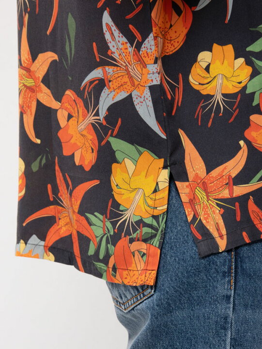 楽天市場】Nudie Jeans co/ヌーディージーンズ ARVID LILIES アロハ 