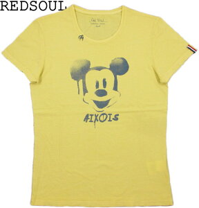 �ySALE�z30%OFF��RED SOUL/���b�h�\�E��MRDS232E EBRAHIM T-SHIRT/�����v�����gT�V���cYELLOW(�C�G���[)