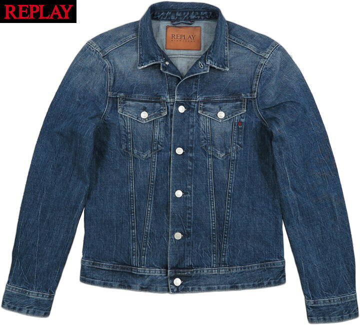 楽天市場】REPLAY/リプレイM301 DENIM JACKET デニムジャケット 