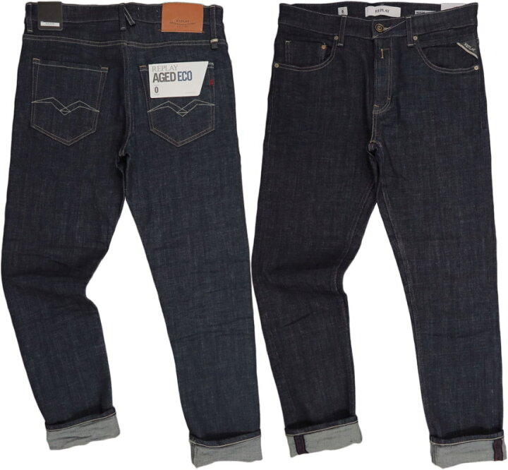 楽天市場】REPLAY/リプレイ M1021Q AGED ECO 0 YEAR SLIM FIT MICKYM 