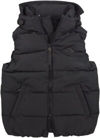 REPLAY/リプレイ M8355 QUILTED VEST WITH HOOD フーディーキルティングベスト/中綿ベスト BLACKBOARD(ブラックボード)