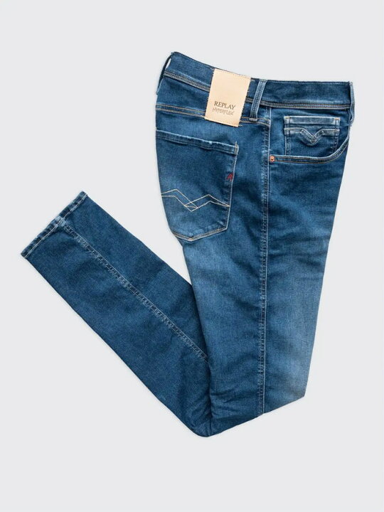 楽天市場】REPLAY/リプレイM914Y SLIM FIT ANBASS JEANS HYPERFLEX RE 
