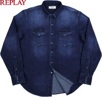 楽天市場】replay デニムシャツの通販