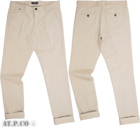 AT.P.CO/アティピコ A211DAN78 STRETCH TROUSERSストレッチ トラウザー/ストレッチ チノパン MILK(ミルクホワイト)